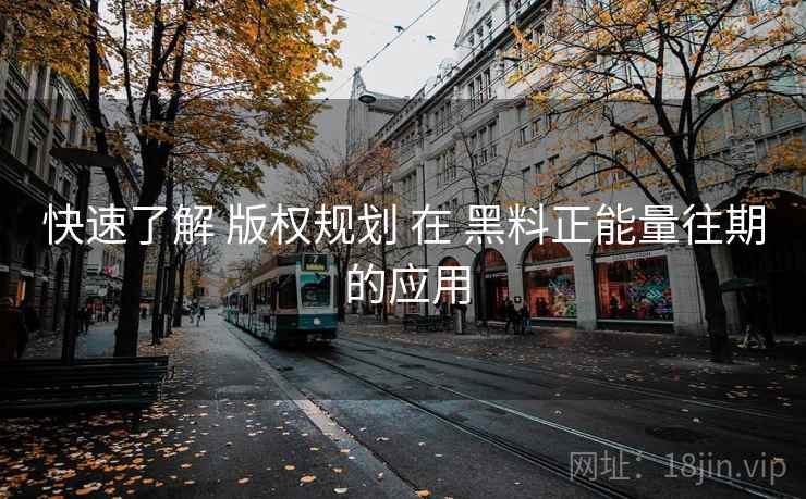 快速了解 版权规划 在 黑料正能量往期 的应用  第1张