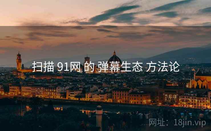 扫描 91网 的 弹幕生态 方法论  第2张