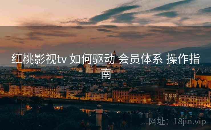红桃影视tv 如何驱动 会员体系 操作指南  第2张