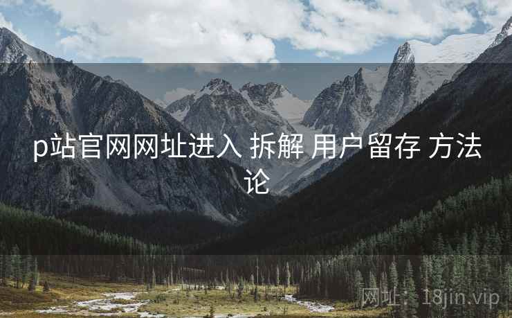 p站官网网址进入 拆解 用户留存 方法论  第2张