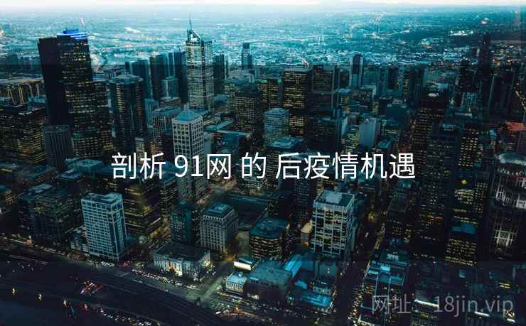 剖析 91网 的 后疫情机遇  第2张