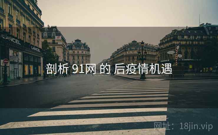 剖析 91网 的 后疫情机遇  第1张